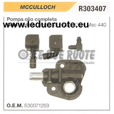 Mcculloch mac 435 with manual oil pump for cars
